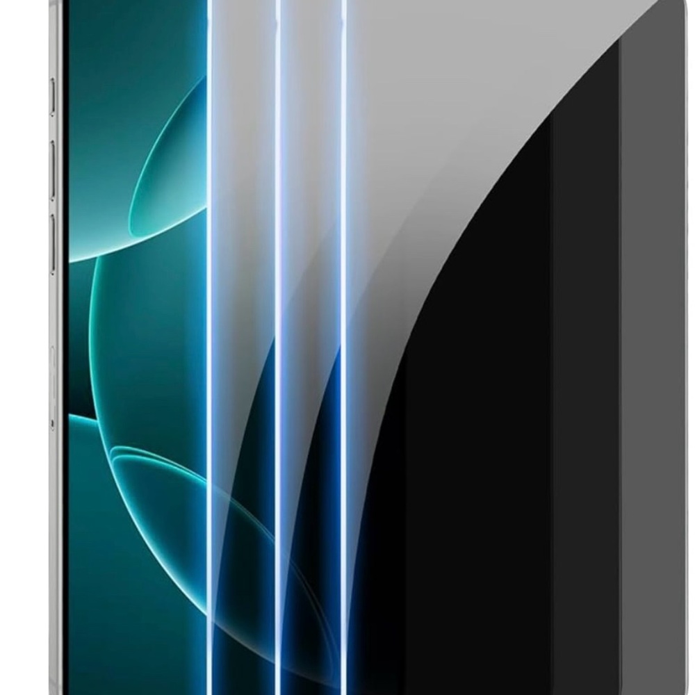 Black Tempered Glass Screen Protector (3-pack) iPhone 16 Pro